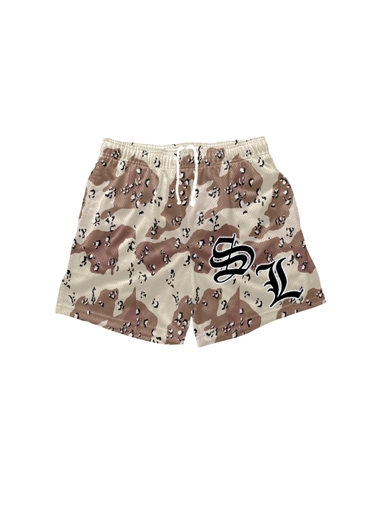 CAMO MESH SHORTS